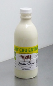 Lait cru entier bio Ferme Durr