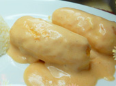 Petites quenelles de porc en sauce Ferme des Louvières