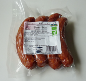 Saucisses " Montbéliard " bio Ferme Durr